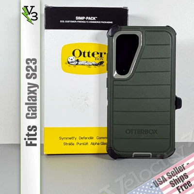 Funda OtterBox Defender para Galaxy S23 - Lichen The Trek | Clip de funda | Resistente Foto 1 de 4