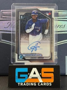 2024 Bowman Chrome - Prospect Autographs Andres Arias #CPA-AAR (AU, RC) - Picture 1 of 2