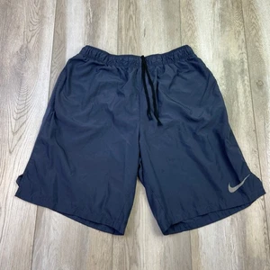 Nike Challenger Pantaloncini Uomo Grandi Blu Foderati Running Atletica Palestra Uomo * - Foto 1 di 12