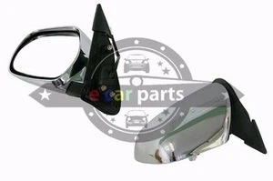 SUITS TOYOTA HIACE KDH & TRH 3/2005-2012 LEFT SIDE DOOR MIRROR ELECTRIC CHROME - Picture 1 of 2