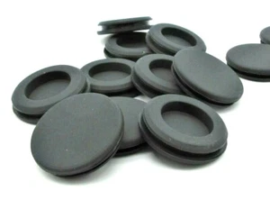 1 1/2" Rubber Hole Plugs, Knockout & Firewall Plugs, Fits 1/8" Thick Materials - Picture 1 of 5