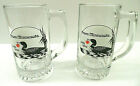 FROM MINNESOTA WITH LOVE 2x DRINKING MUG DRINK GLASS CUP SET DUCK APPLE IN MOUTH