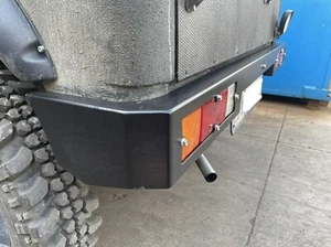 Paraurti Posteriore Uso Gravoso Porta Targa Con Cantonali Per Suzuki Samurai Sj - Imagen 1 de 10
