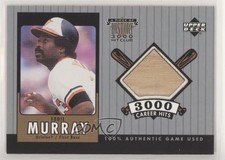 2000 Upper Deck A Piece of History 3000 Hit Club Eddie Murray #EM-B HOF