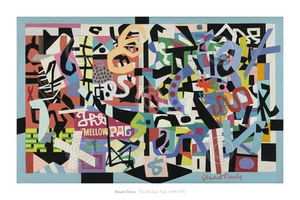The Mellow Pad, 1945-1951 by Stuart Davis Art Print Abstract Museum Poster 24x36 - Picture 1 of 1