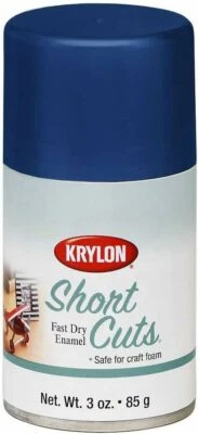 Pintura en aerosol de cortes cortos Krylon KSCS073, 3 onzas, Forever Blue Foto 1 de 4