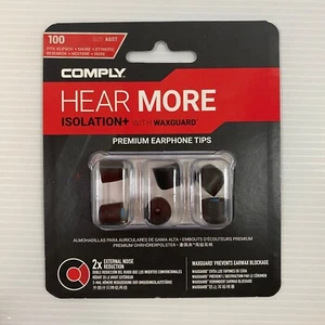Comply Hear More100 Premium Earphones Tips Assorted Waxguard Isolation+ - Bild 1 von 4