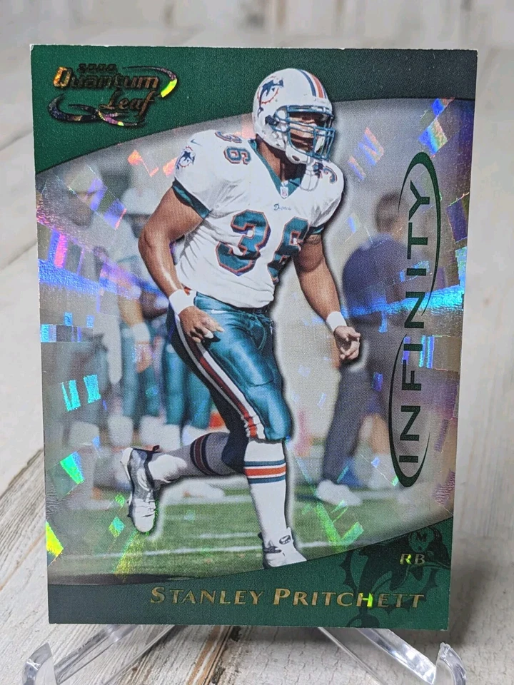 2000 Quantum Leaf #158 Stanley Pritchett Infinity Green /25 SSP - Image 1 of 4