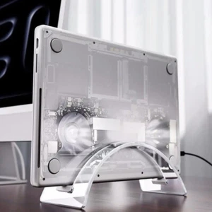Acrylic Desktop Stand Acrylic Vertical Laptop Stand With High Stability Strong - Afbeelding 1 van 8