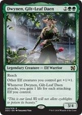 Dwynen, Gilt-Leaf Daen - Duel Decks: Elves vs. Inventors - NM, English MTG Magic