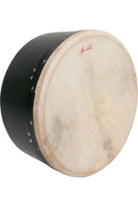 TAMBOR ROOSEBECK BODHRAN BARRA ÚNICA SINTONIZABLE 16" X 7" - NEGRO PROFUNDO - Imagen 1 de 3