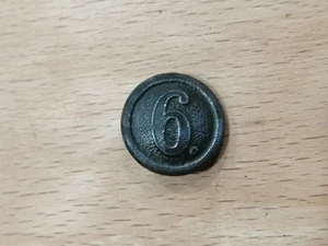 WW1 WWI German Army Soldat Uniform Knopf (6.) (1671) - Bild 1 von 4