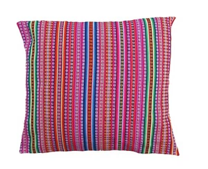 Pillow Case Cushion Inka Fabric Cover 18 x 18 in Peru Cushion Cover Cotton Peru - Picture 1 of 25