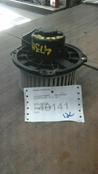 94 95 96 97 ISUZU TROOPER BLOWER MOTOR FRONT 37066 - Image 1 of 1
