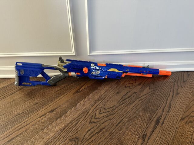 NERF Long Strike Cs-6 Modulus With Everything! Barely Used.Darts Included  630509744084