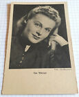 Ak Schauspielerin Ilse Werner   Portrait   Alte Foto Starpostkarte 1284