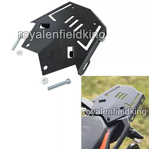 Fit For KTM Adventure 390 "REAR LUGGAGE RACK PLATE BLACK" - Picture 1 of 6