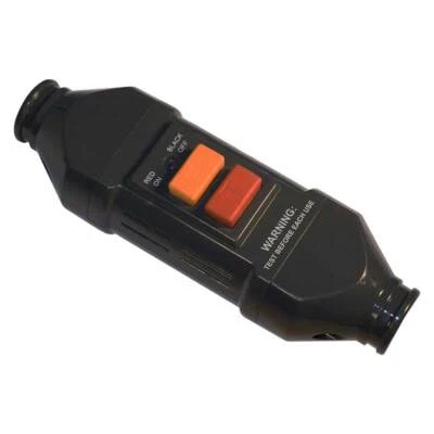 Masterplug ILRCDNG In-Line Mains RCD Connector Adapter 2 Pole - Image 1 of 2