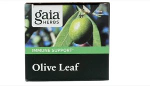 Gaia Herbs Olive Leaf - Traditional Immune Health Support - Exp 04-25 - Picture 1 of 4