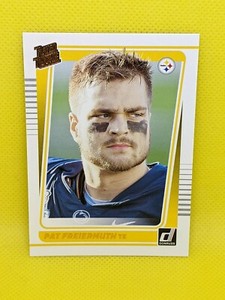 PAT FREIERMUTH - 2021 Donruss Canvas Portrait Rated Rookie SP RC #281 Steelers