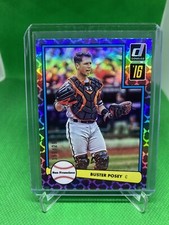 2016 Panini Donruss 1982 Design Holometric /299 Buster Posey #D82-19