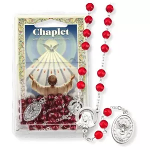 Holy Spirit Chaplet -(6 mm red bead) CH-093X - Picture 1 of 1