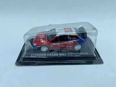 MODELLINO AUTO CITROEN XSARA WRC RALLYE - EDICOLA - SCALA 1:43 CON BLISTER - Immagine 1 di 3