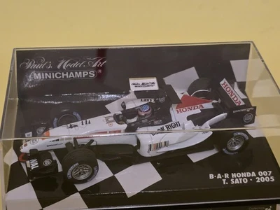 B•A•R Honda 007, T Sato 2005, Minichamps 1/43 wie neu - Bild 1 von 3