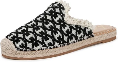 Alpargata para mujer Circus NY by Sam Edelman Mallory mula negra/natural 8M Foto 1 de 4