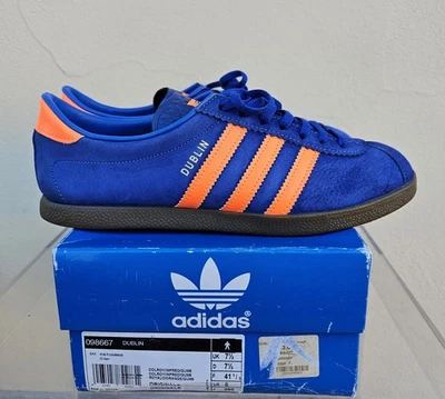 Adidas Dublin OG Deadstock 2008 Größe? seltene UK 7,5 Cityseries Liverpool London  - Bild 1 von 4