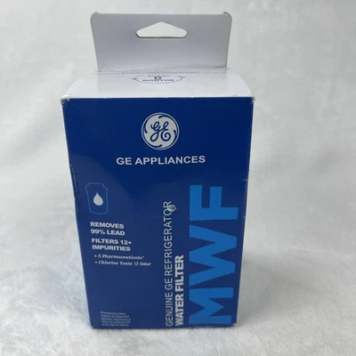 GE MWF Refrigerator Water Filter Genuine OEM Replacement Cartridge New Sealed - Image 1 of 4