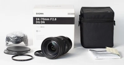 Objetivo zoom Sigma 24-70 F/2.8 DG DN para montura L, muy buen estado ligeramente usado Foto 1 de 4