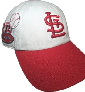 New '47 MLB St Louis Cardinals Unisex Hat Cap With Regional Patches White Blue - Picture 1 of 6