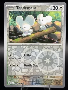 JCC Pokémon - Tándemaus - 166/193 SV02: Paldea Evolved - Holograma inverso - Imagen 1 de 2