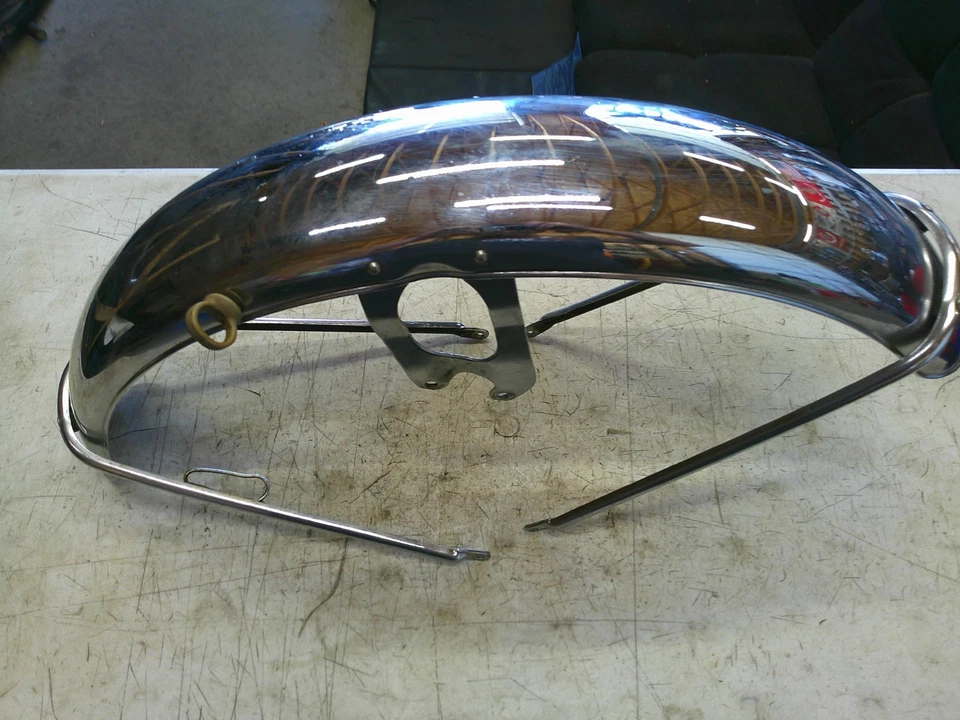 1972-74 本田 CB450 超级运动前挡泥板 无凹痕 — 第 1/4 张图片