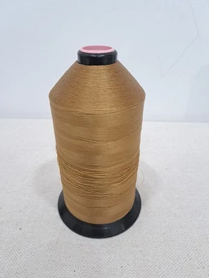 GOLD  16 oz  T45 100% Nylon Marine Sewing Thread LT BONDED MADE IN USA CRITERION - Image 1 of 4