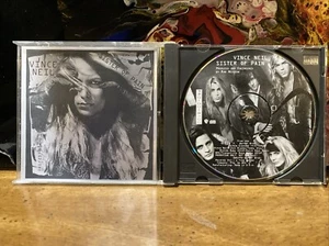 VINCE NEIL (MOTLEY CRUE): SISTER OF PAIN 1 TRACK PROMO CD SINGLE! NEAR MINT! - Picture 1 of 6
