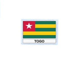 Patch Abzeichen Bügelbild Kleber Flagge Land TG togo - Bild 1 von 1