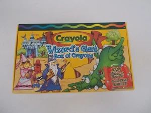 VTG CRAYOLA Wizard's Box Graphic Crayon Holder Organizer EMPTY - Picture 1 of 5