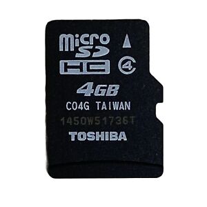 Toshiba 4GB MicroSDHC UHS-I Memory Card