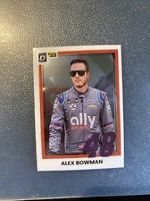 2022 Donruss Optic Racing RETRO Nascar Card ALEX BOWMAN