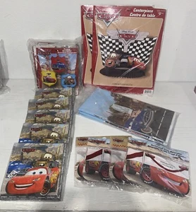 Party Supplies Disney Pixar Cars birthday supplies Tablecloth,Napkin, and more - Picture 1 of 8