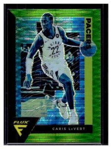 2020-21 Panini Flux Green Pulsar Prizm #69 Caris LeVert Target