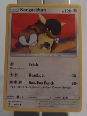 103PK55 - Kangaskhan - 55/70 - Dragon Majesty - Common  - Image 1 of 2