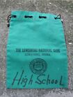 Vintage Cloth Bank Bag / Deposit Bag- Lewisburg National Bank- High School
