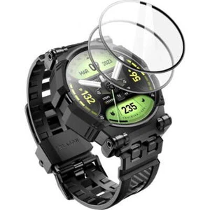 Futerał ochronny z bransoletą + 2x szkło Supcase do Galaxy Watch 6/5/4 44mm czarny - Zdjęcie 1 z 7