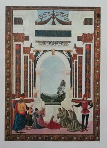 Clipping Ritaglio Illustrazione GUARIGIONE DELLA GIOVANE Perugino - Picture 1 of 1