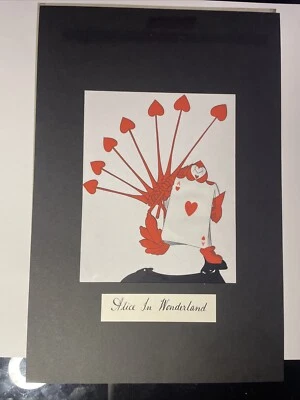 ALICE IN WONDERLAND Animation Cels Walt Disney Production Art SCREEN USED Cards - Image 1 of 4