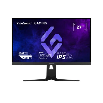 Viewsonic XG275D1-4K 27" Fast IPS Dual Mode 160Hz - 320Hz 0.5ms Gaming Monitor - Image 1 of 4