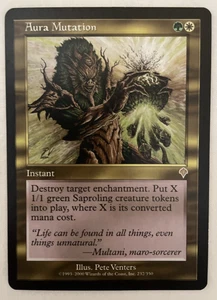 1x Aura Mutation Invasions MTG Magic the Gathering MP/LP - Picture 1 of 2